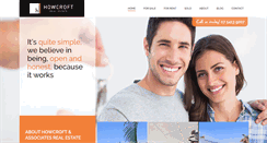 Desktop Screenshot of howcroftrealestate.com.au